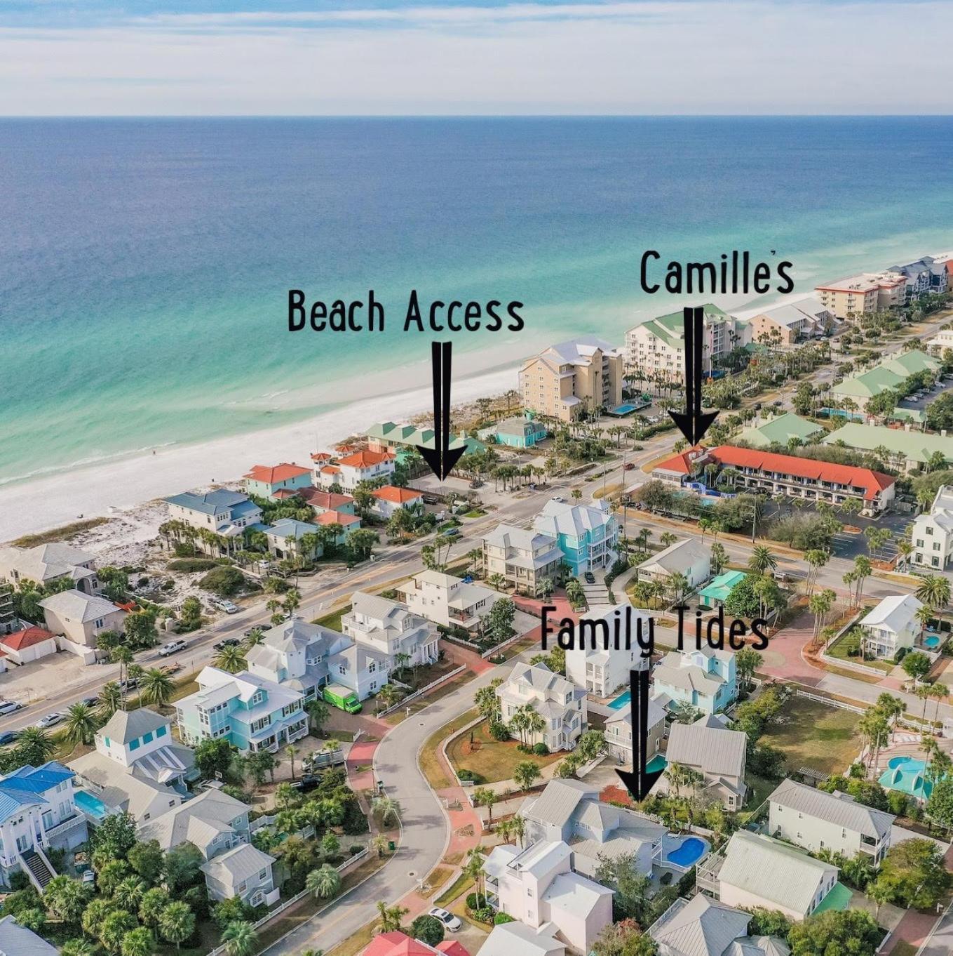 Family Tides Villa Destin Eksteriør billede
